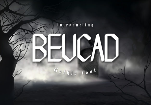 Beucad: A Geometric Display Font for Eye-Catching Brand Content