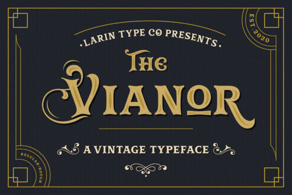 Discover Vianor: A Bold and Elegant Display Font for Editorial Design