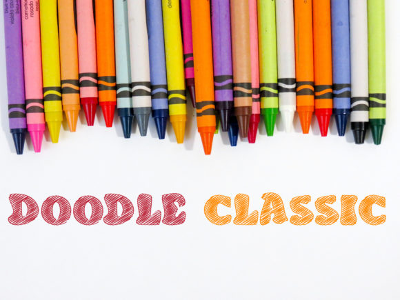 Doodle Classic Font: Bold Display Type for Editorial Layouts