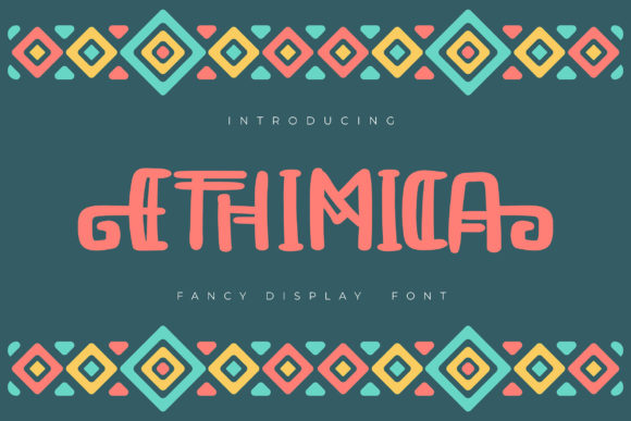 Enhance Your Brand with Ethimica: A Stylish Display Font