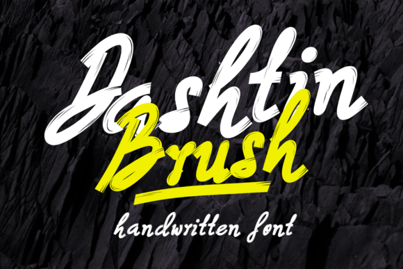 Enhancing Web Design with Dashtin Brush Font