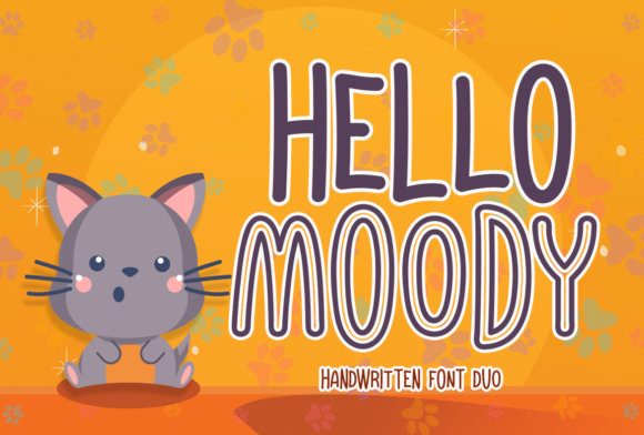 Explore Hello Moody: A Versatile Display Font for Creative Projects