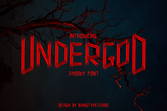 Exploring Undergod: A Bold Display Font