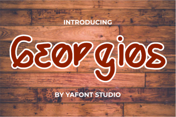 Georgios Font Review: A Display Typeface for Campaigns