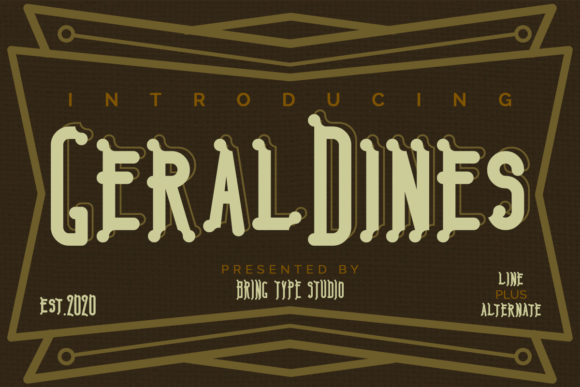 Geraldines: A Unique Display Font for Editorial Charm