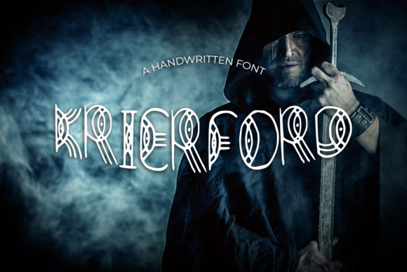 Krierford: A Modern Display Font for Crafters