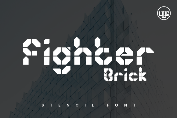 Make Your Designs Pop with Fighter Brick Font