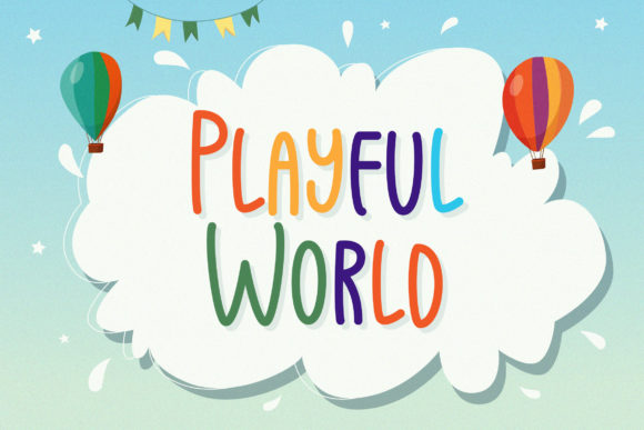 Playful World: A Font for Joyful Design