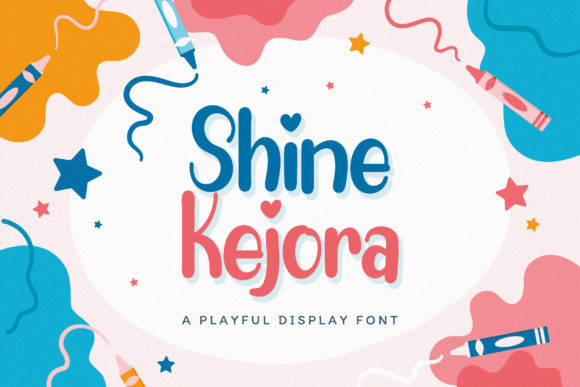 Shine Kejora: A Fun and Chunky Font for Engaging Web Designs
