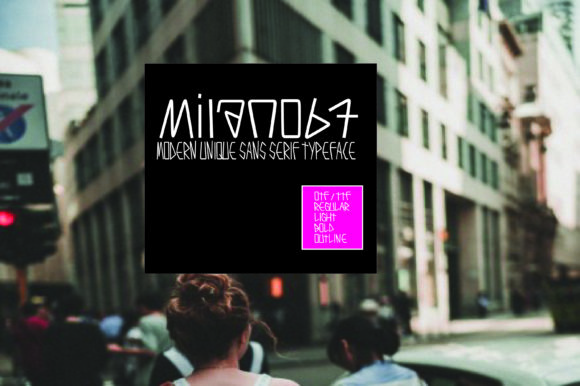 Transform Your Brand with Milano67: A Retro Display Font