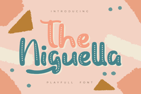 Transform Your Brand with The Niguella Display Font