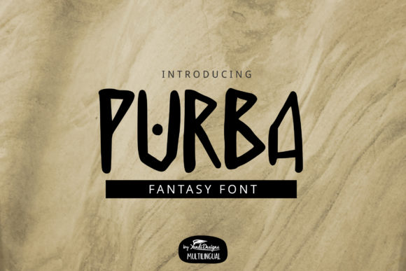 Transform Your Brand with the Unique Purba Font