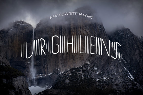 Urghlens: A Unique Display Font for Editorial Design